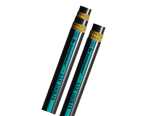 SAE100R19 high-pressure steel wire braided rubber hose