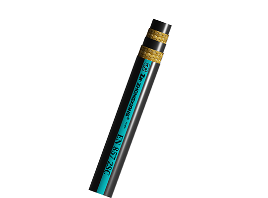 EN 857 2SC high-pressure steel wire braided rubber hose