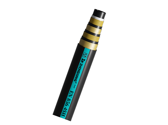 EN856 4SH high-pressure steel wire wrapped rubber hose